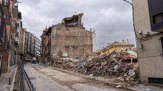 Los afectados por el derrumbe del edificio de Teruel aúnan fuerzas con una plataforma