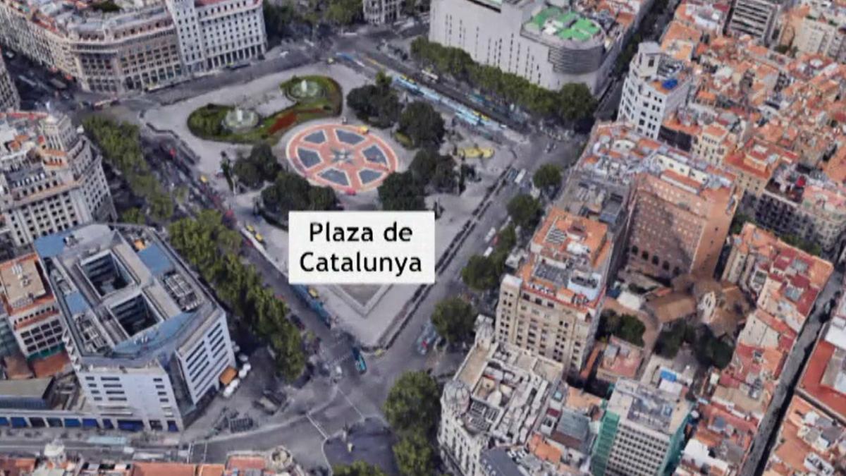 Cronología del atentado en Barcelona