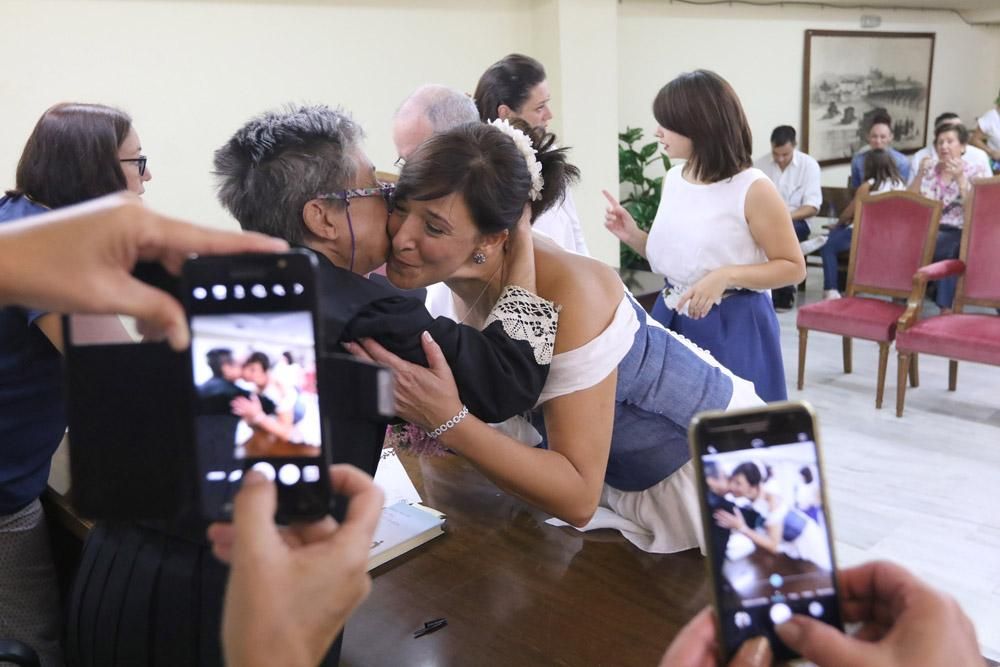 Galería gráfica: Las últimas bodas de los viejos juzgados de 12 de Octubre.