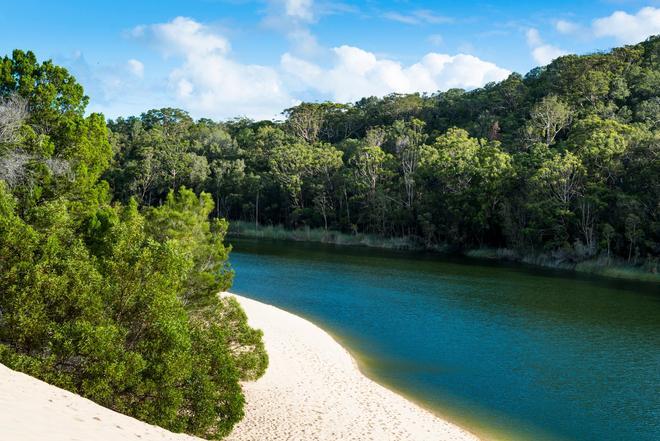 Lago Wabby, Isla de Fraser, Australia