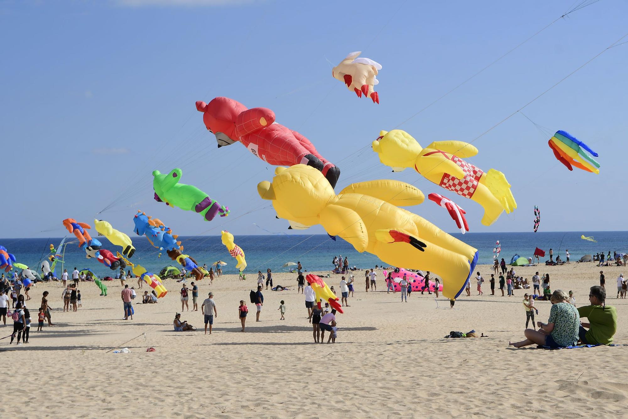 Clausura del Festival Internacional de Cometas de Corralejo