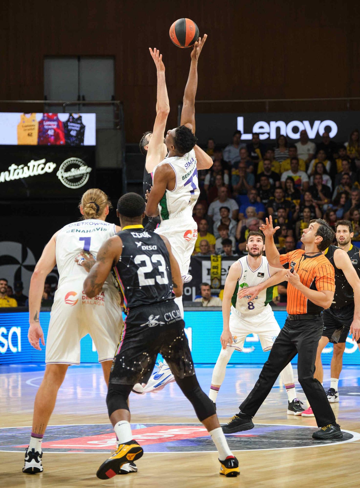 Partido Lenovo Tenerife - Unicaja Málaga