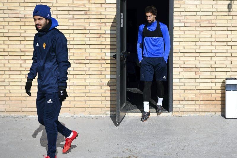 Entrenamiento del Real Zaragoza 24/2/2018