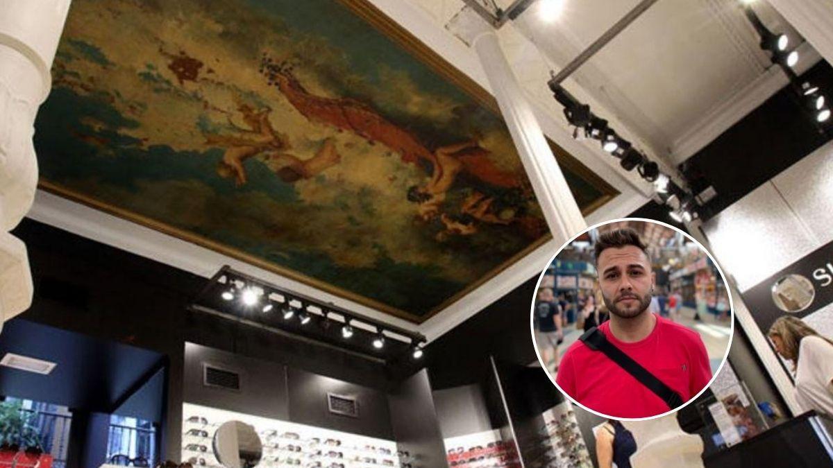 Keko, historiador y guía turístico de Málaga: "En esta antigua joyería había una mirilla en el techo para espiar a los trabajadores y los clientes"