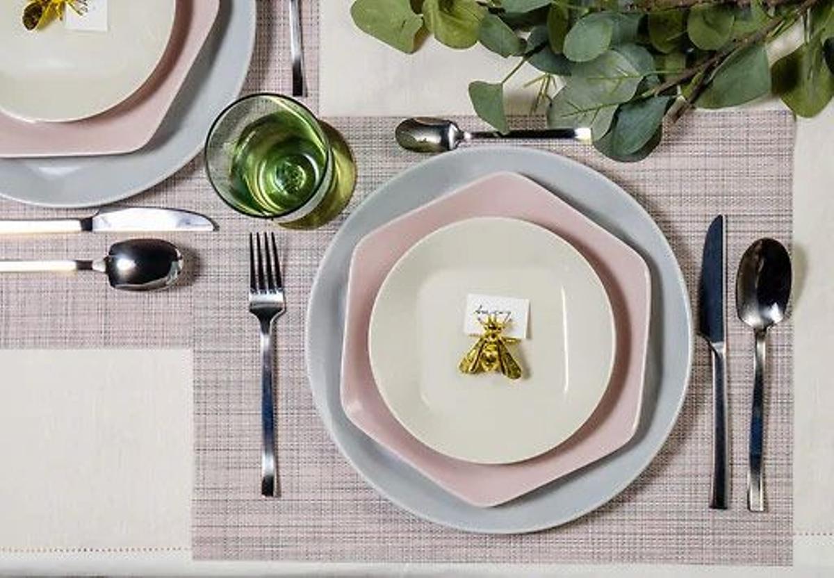 Una mesa navideña de aire escandinavo de Ikea