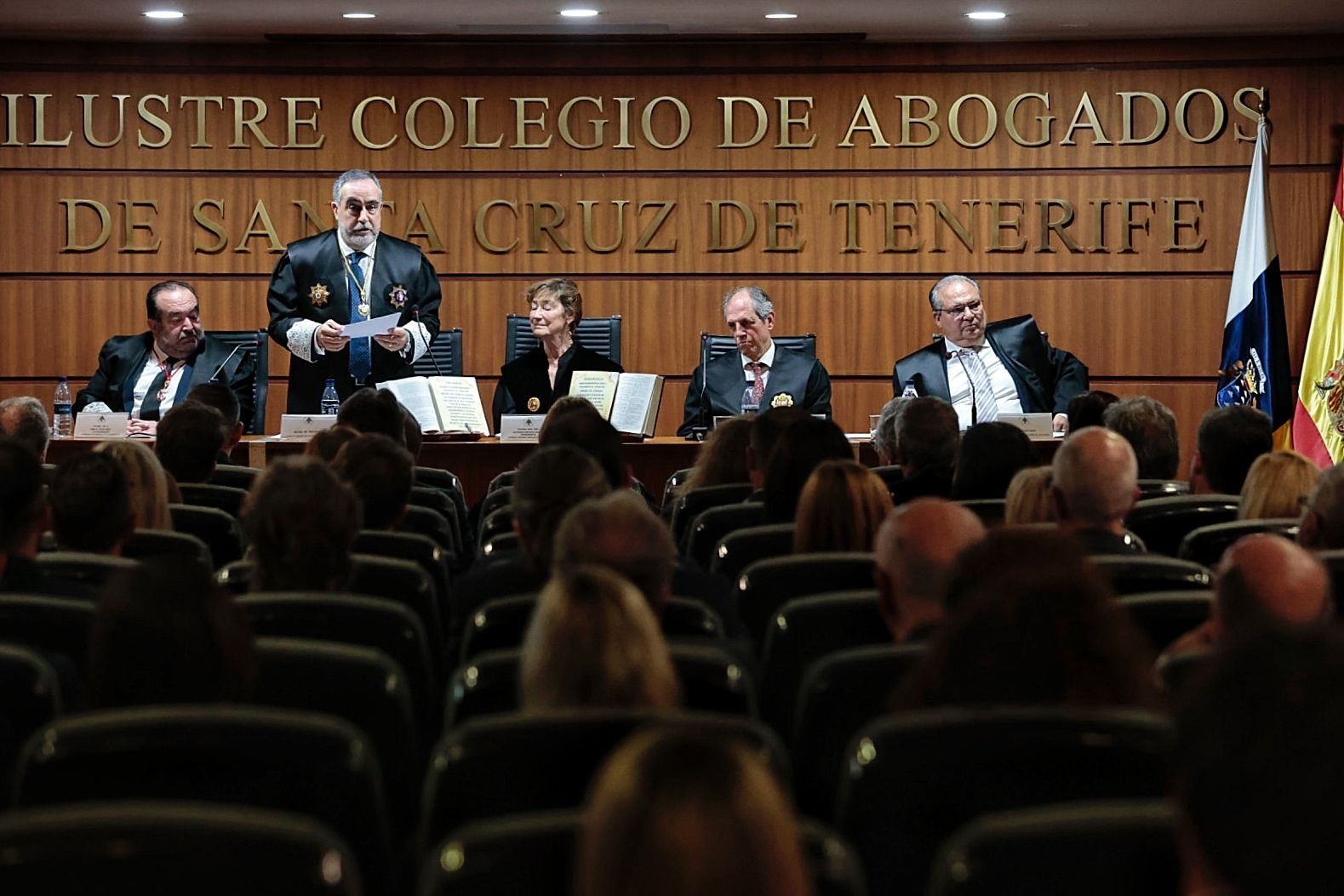 Toma de posesión de Niederleytner como presidente del Consejo Canario de Abogados