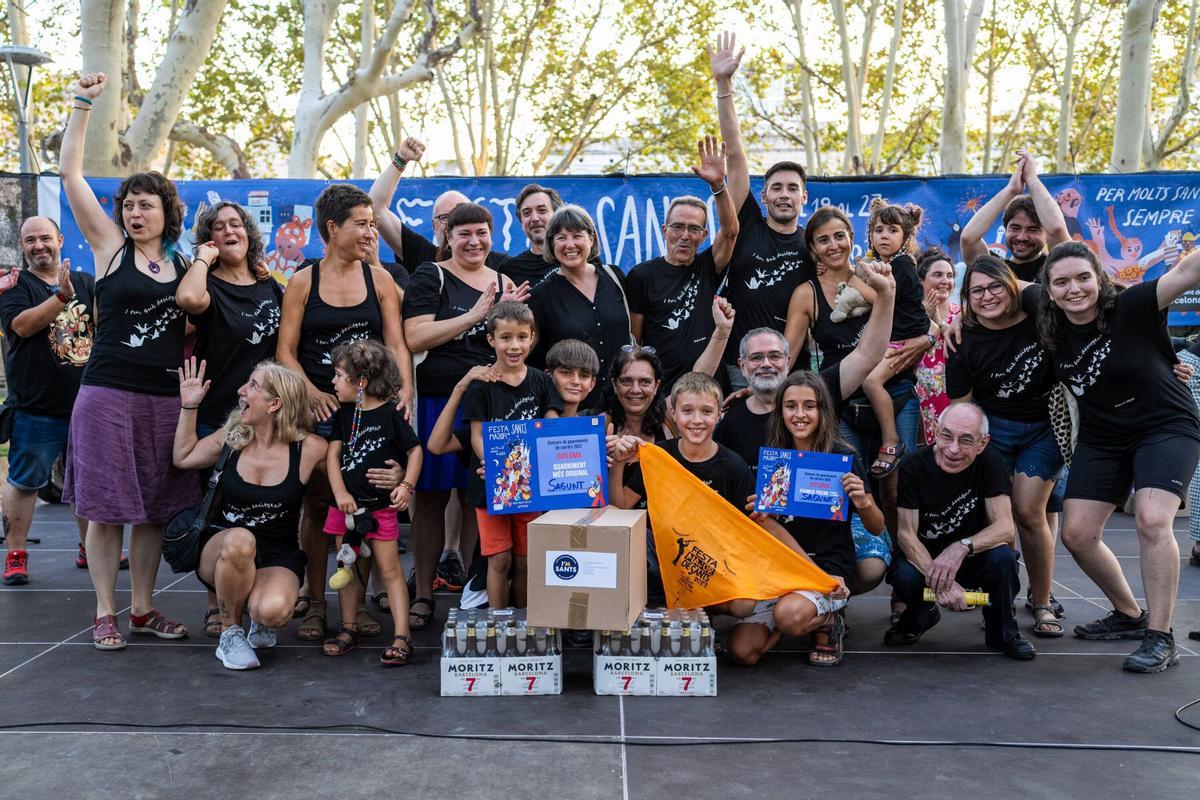 Sagunt ganadora en las Fiestas de Sants