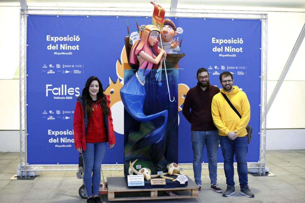 Primera jornada de entrega de ninots de las Fallas 2020