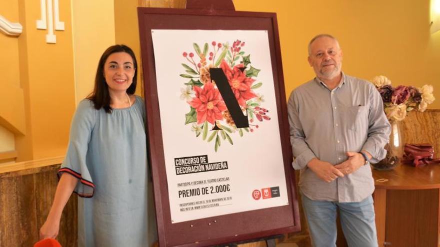 El Teatro Castelar organiza un concurso para su decoración navideña