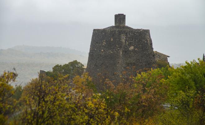 Descubrimos la 'rotonde' que da nombre al pueblo.