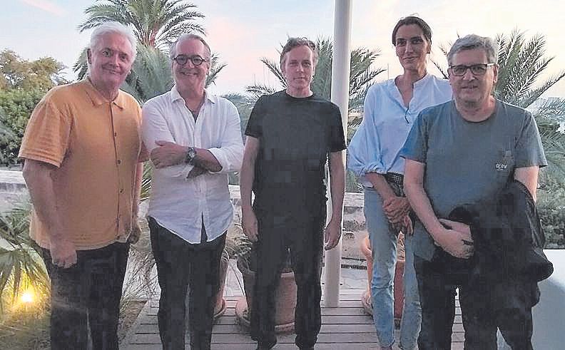 Diego González, Xavier Fiol, Guillem Aloy, Amparo Sard y Fernando Golvano.