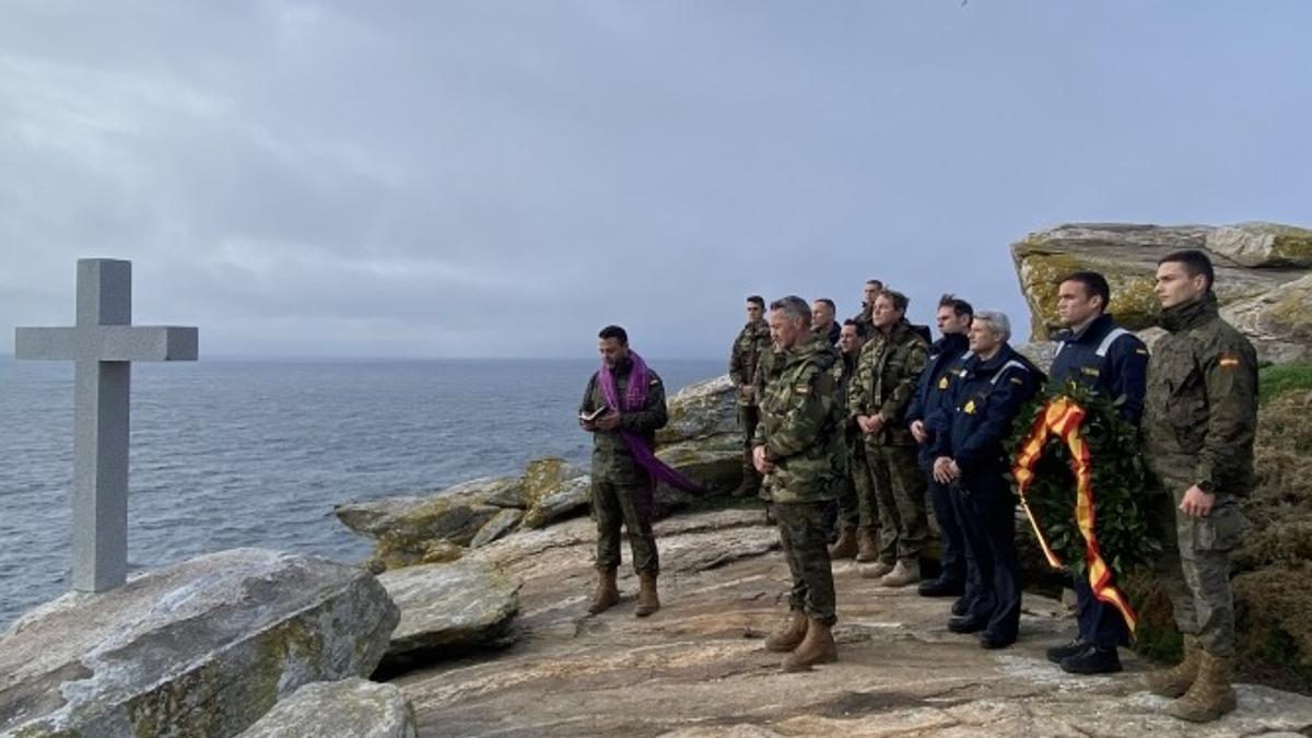 Ceremonia en la Isla de Ons