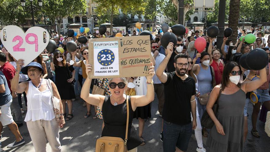 Más de 1.200 interinos afrontan el proceso de consolidación de plaza en el Ayuntamiento de València