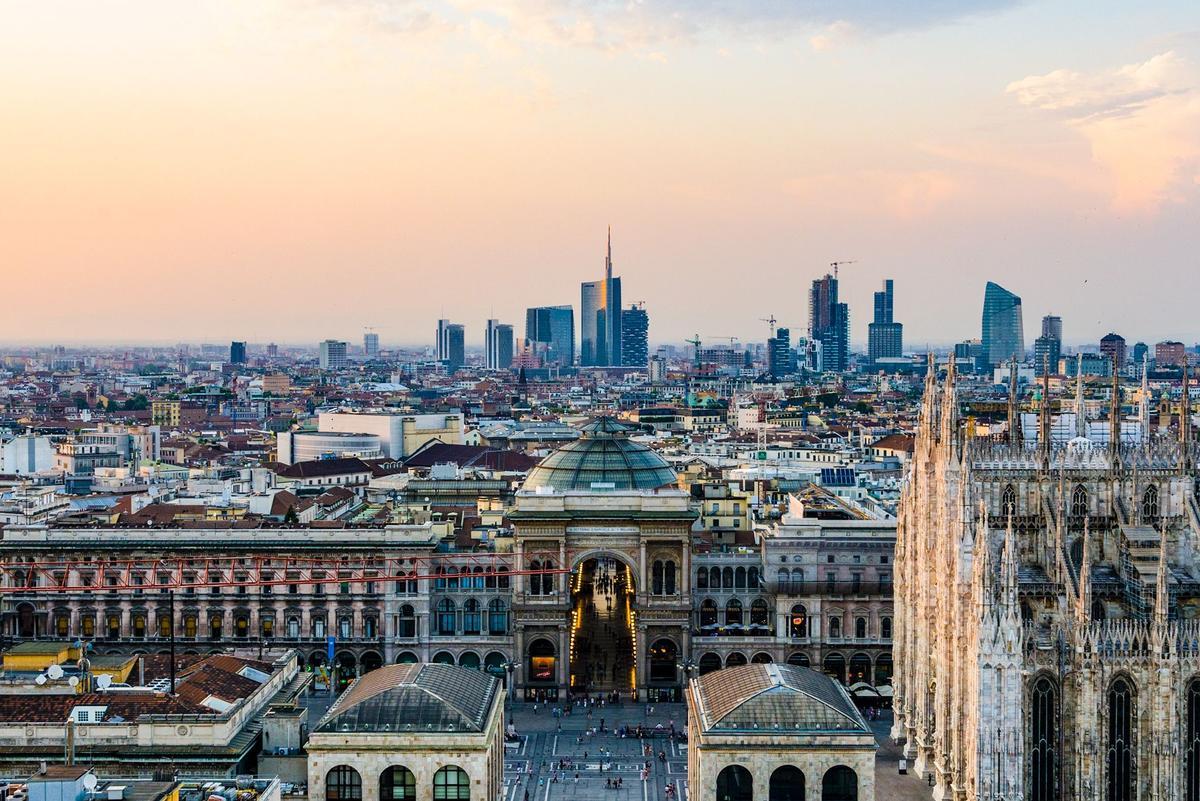 Panorámica de Milán