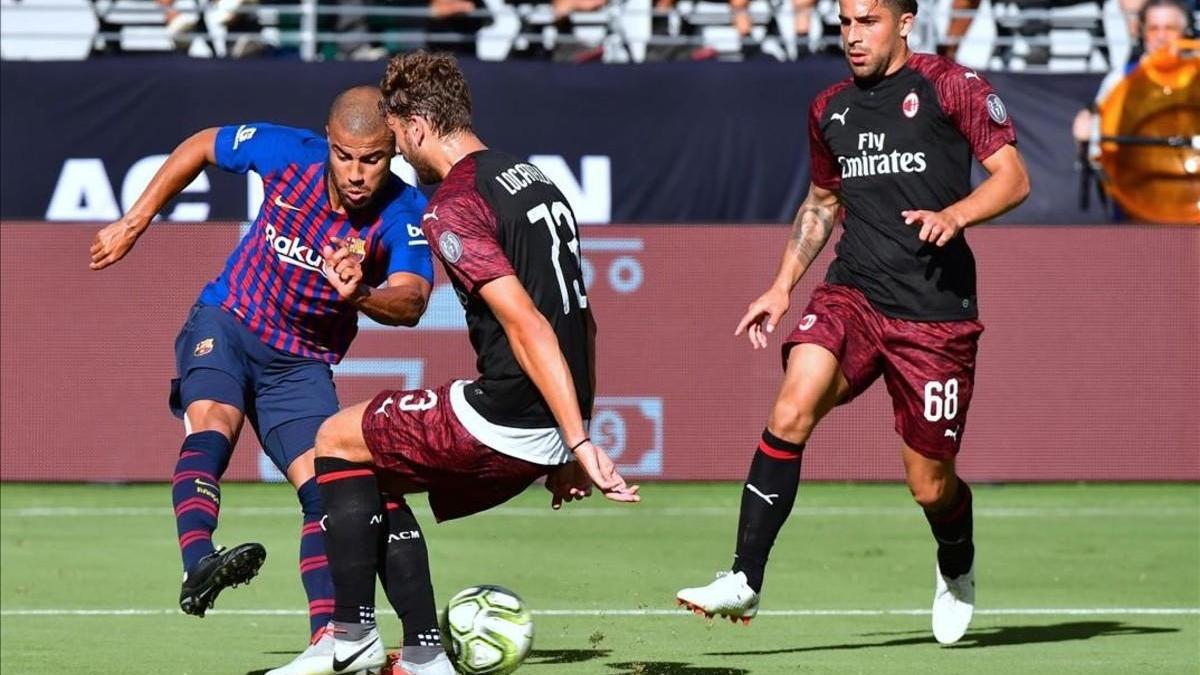 El Barça sucumbe en el último suspiro ante el Milan (0-1)