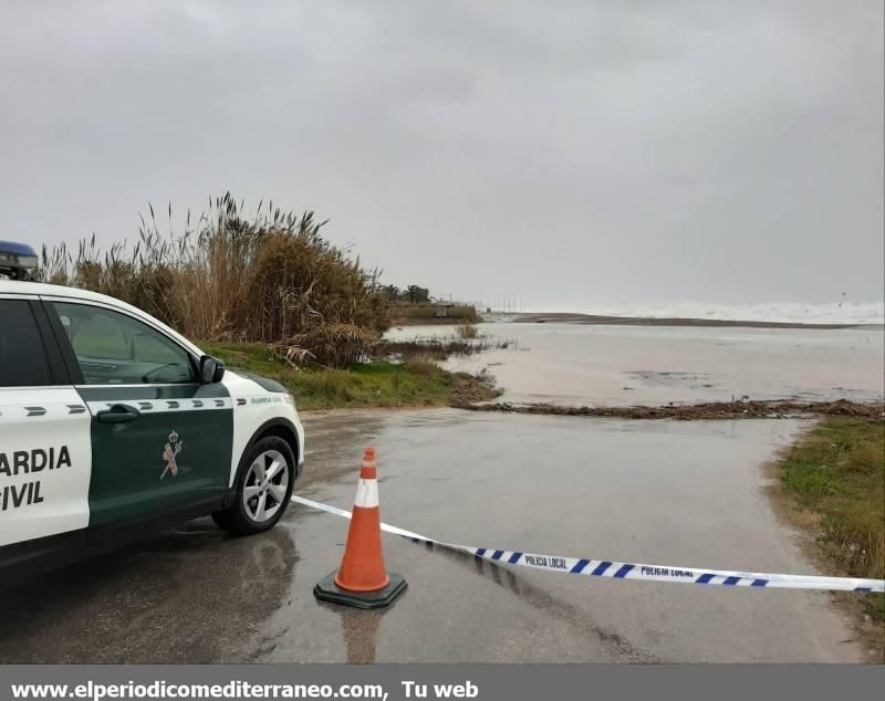 Efectos del temporal marítimo en Castellón