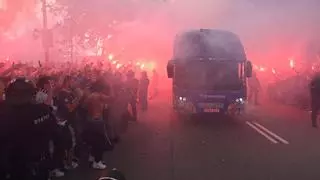 Detenido un seguidor del PSG por una pelea con un aficionado barcelonista