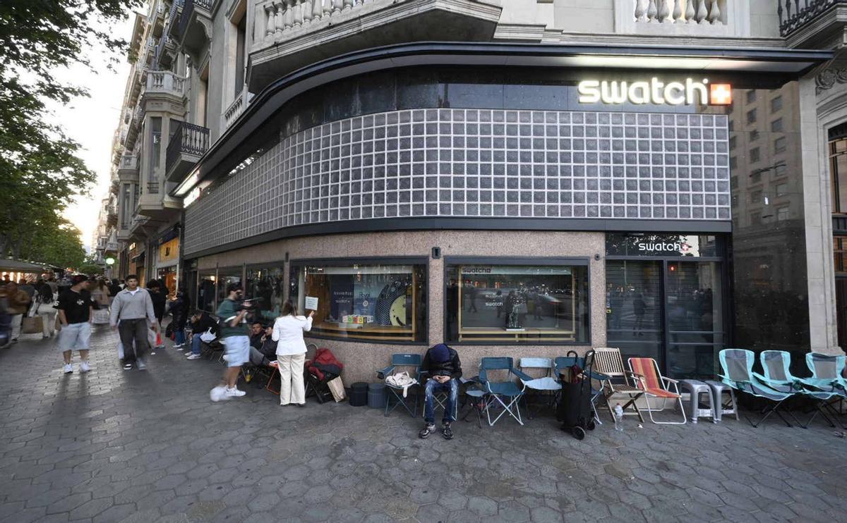 Tensió per la venda d’una col·lecció de rellotges nova