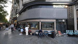 Tensió per la venda d’una col·lecció de rellotges nova