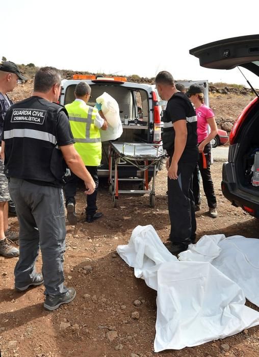 CADÁVERES TEMISAS AGÜIMES RESTOS OSEOS