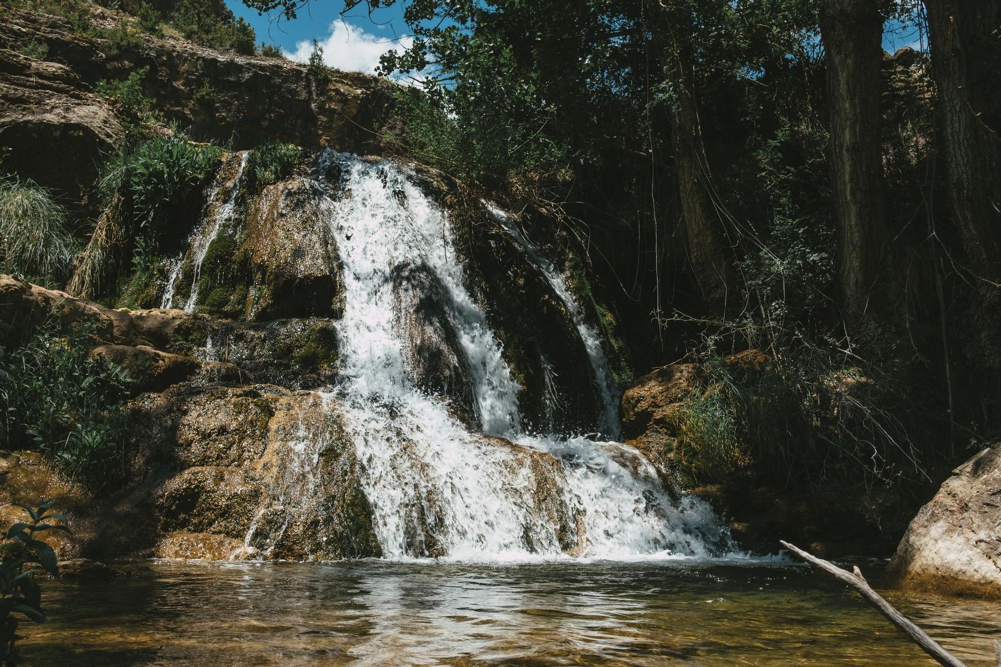 El río a su paso por Cantavieja