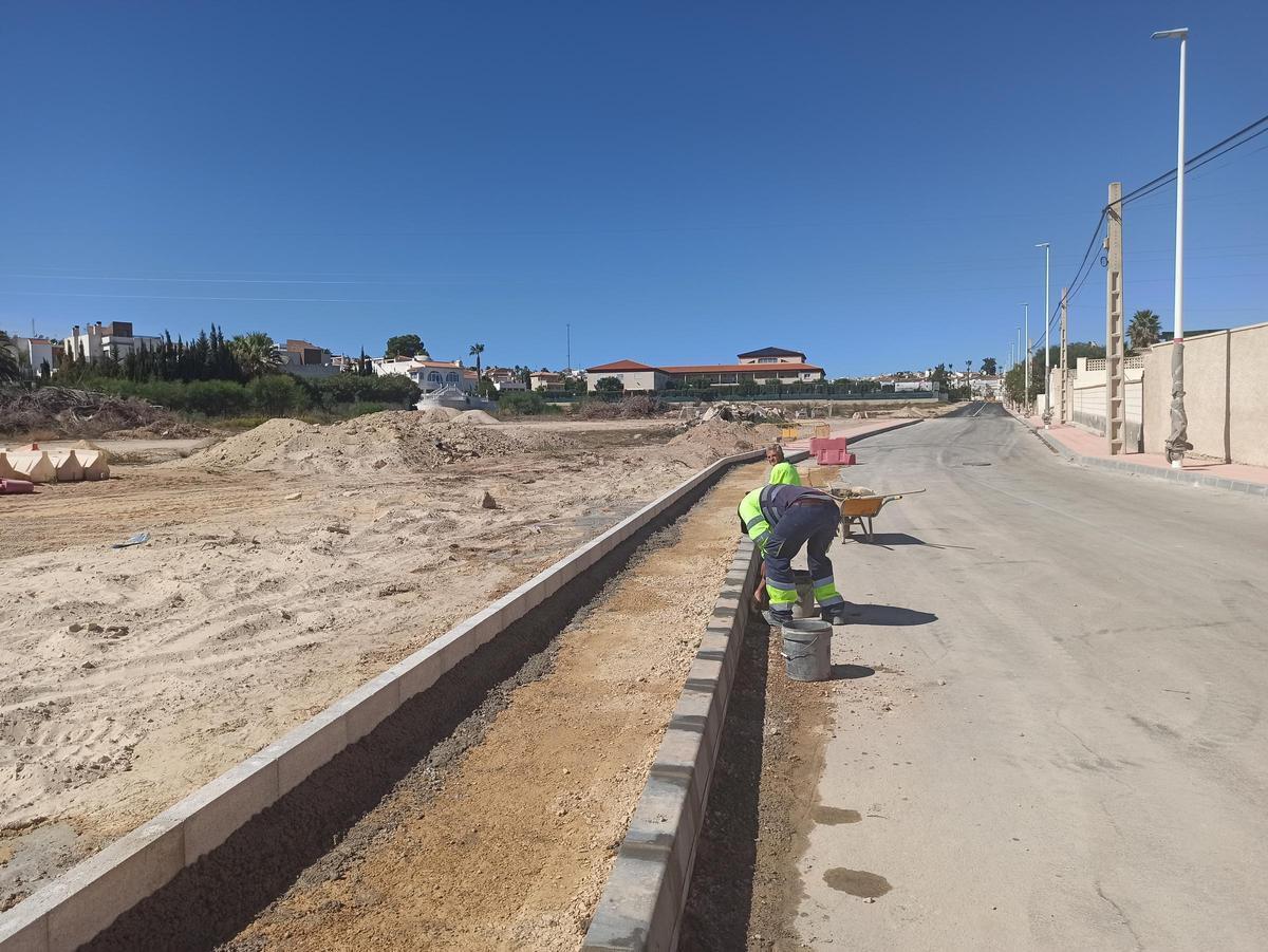 A la izquierda de la imagen la vaguada que se pretendía ocupar con viviendas.