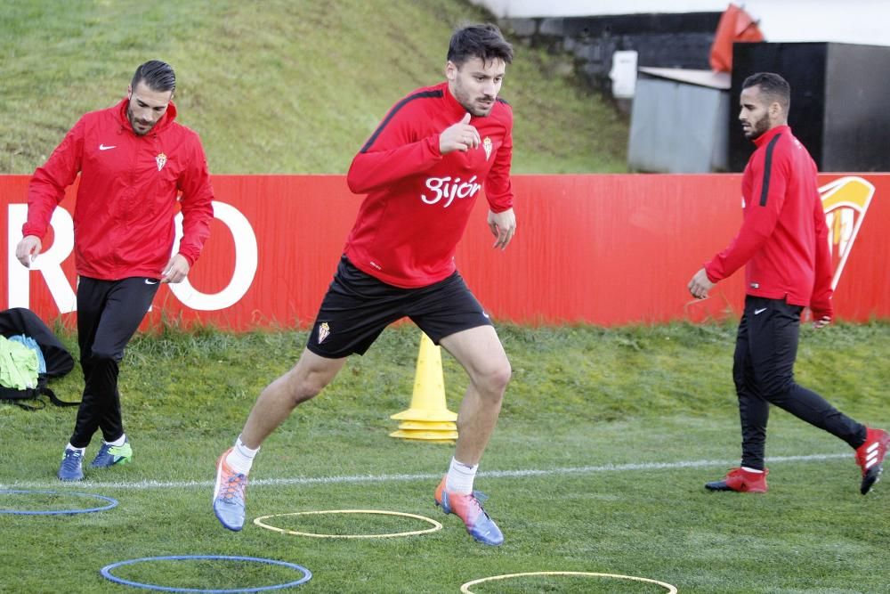 Entrenamiento del Sporting