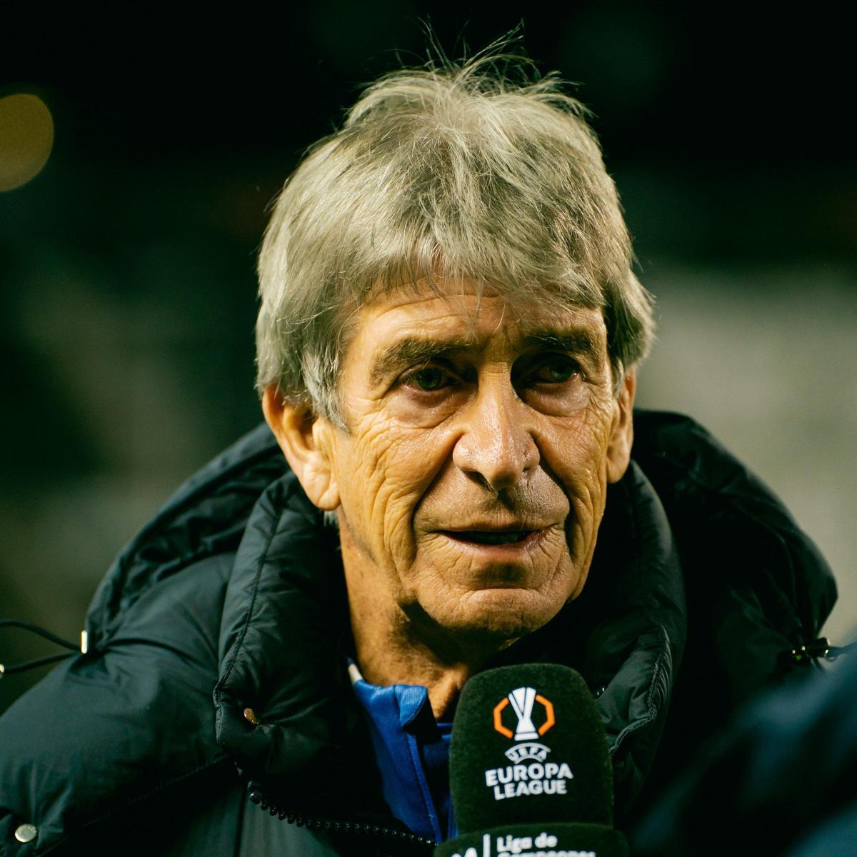 Manuel Pellegrini, en la previa del PAOK Betis de UEL