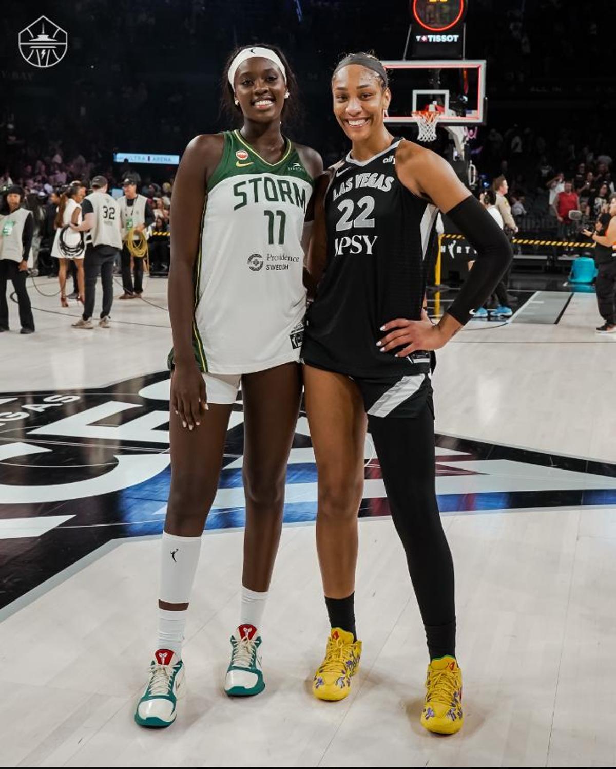 Awa Fam, en uno de sus recientes partidos en la WNBA.