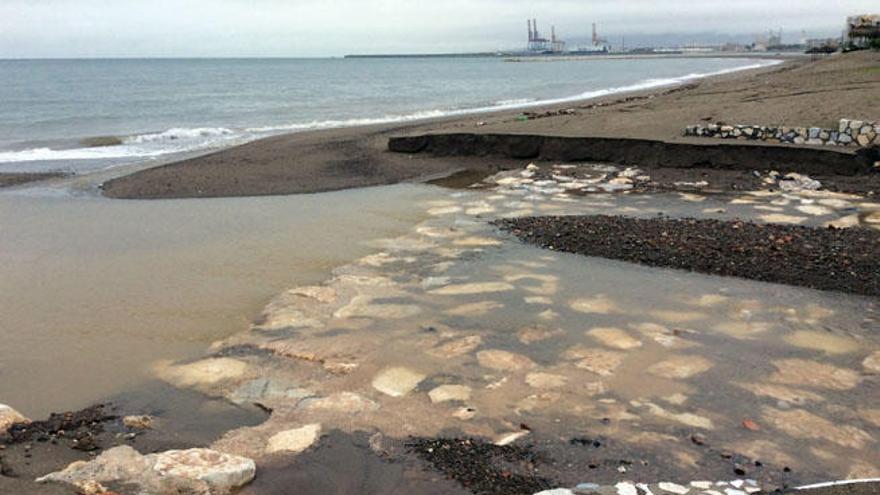 Las fuertes lluvias produjeron daños a lo largo de toda la franja litoral de la provincia.