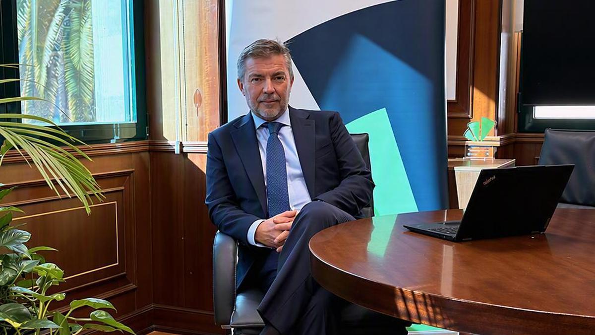 Francisco Reguera, director territorial de Unicaja en Málaga.