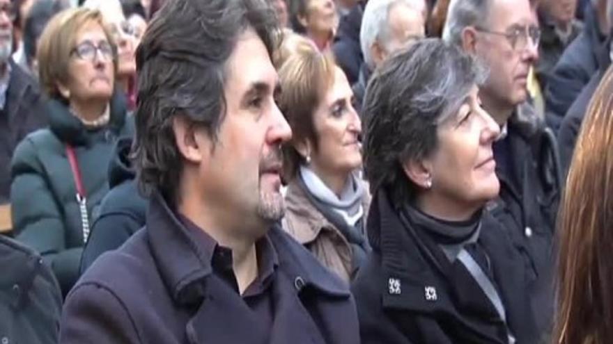 Mintegi y Urizar en el homenaje a Joseba Goikoetxea