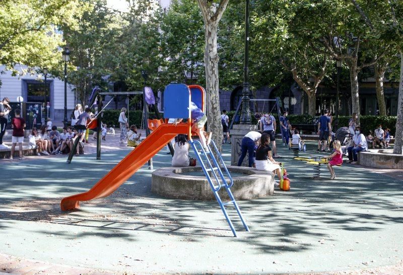 Los parques vuelven a la normalidad