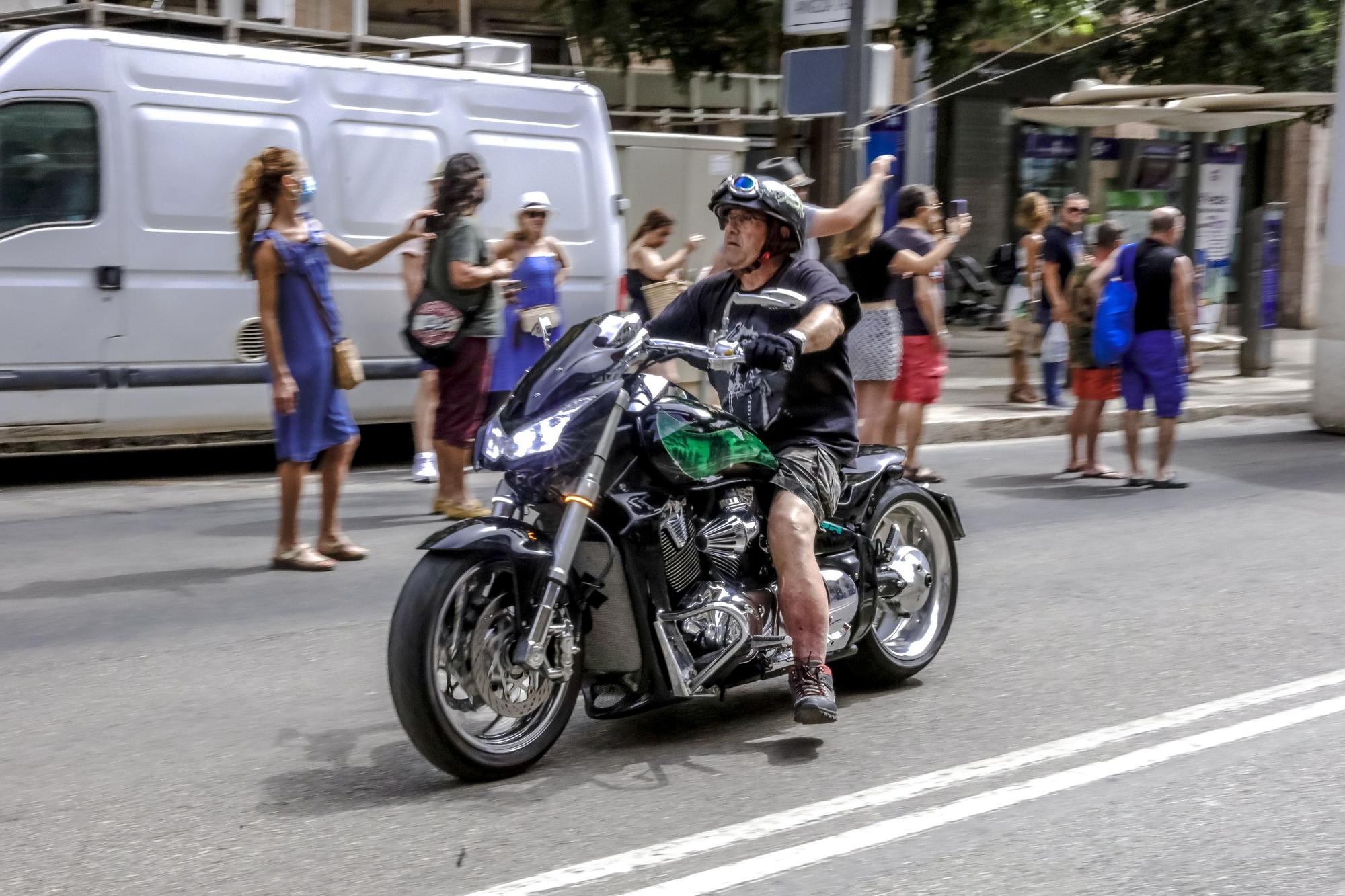 Unas 2.000 motos participan en la Motorock FM de Mallorca