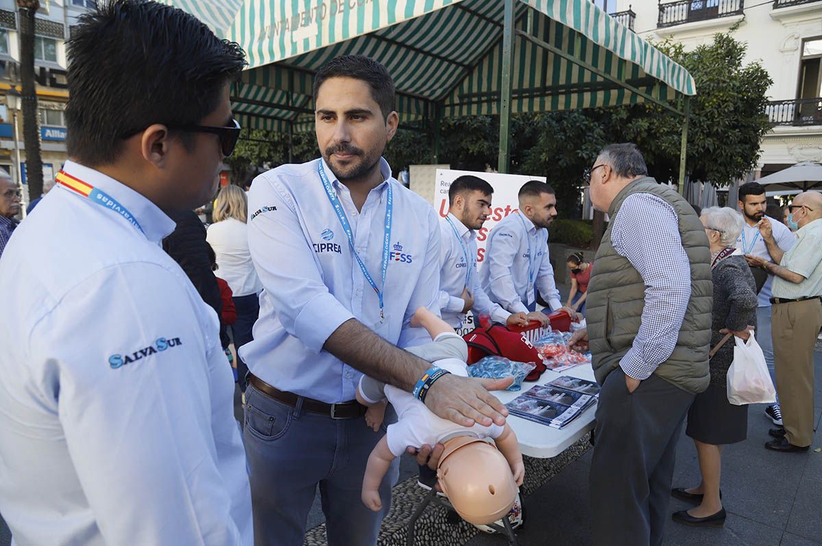 Taller de iniciación a la reanimación cardiopulmonar en las Tendillas