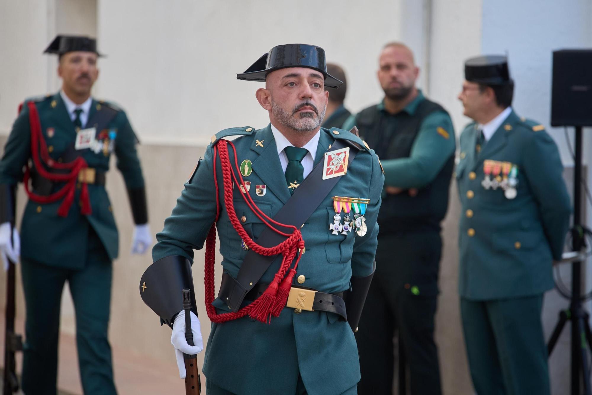 Imatges de la Guàrdia Civil celebrant la seva patrona a Girona