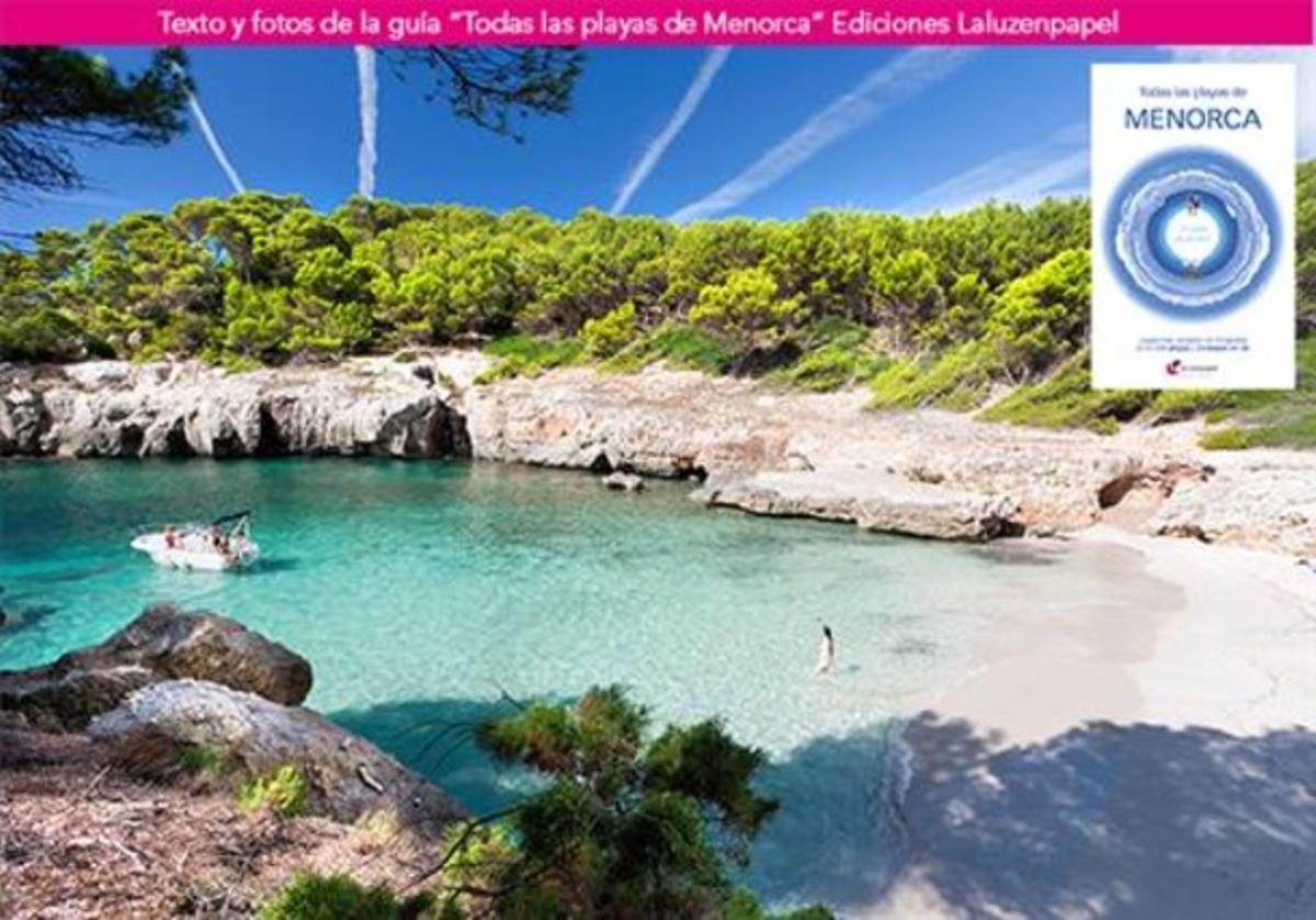 On: Sud de Menorca. A 4 km des de Binigaus o cala Mitjana. S’hi va pel sender a tocar de mar. Serveis: Cap Ocupació: Mitjana. Per a somiadors