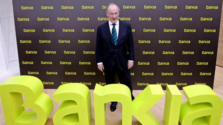 Rodrigo Rato, presidente del grupo Bankia. i LA PROVINCIA/DLP
