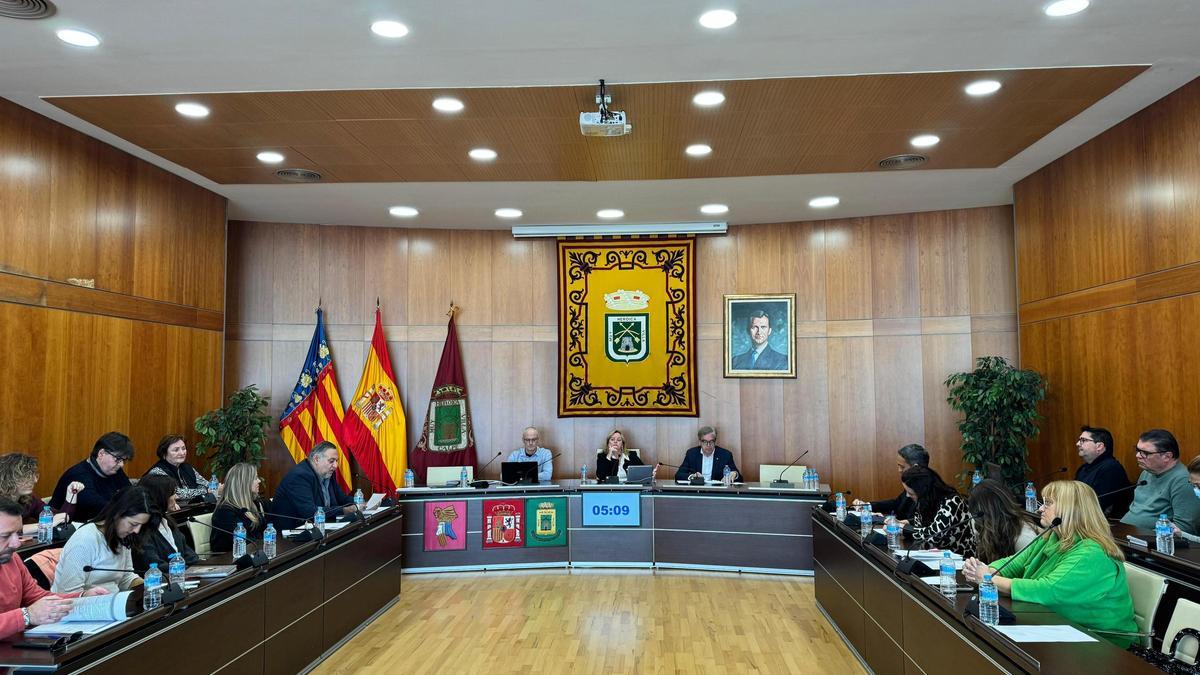 Pleno de Calp donde se han aprobado los presupuestos.