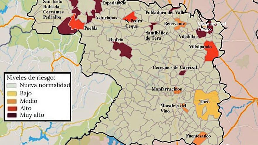 Las 20 localidades con casos en las últimas dos semanas | L.O.Z.