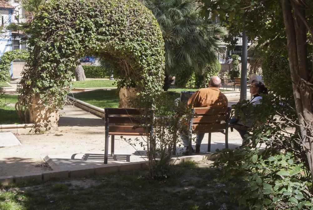 El Panteón de Quijano es uno de los parques más emblemáticos de la ciudad de Alicante