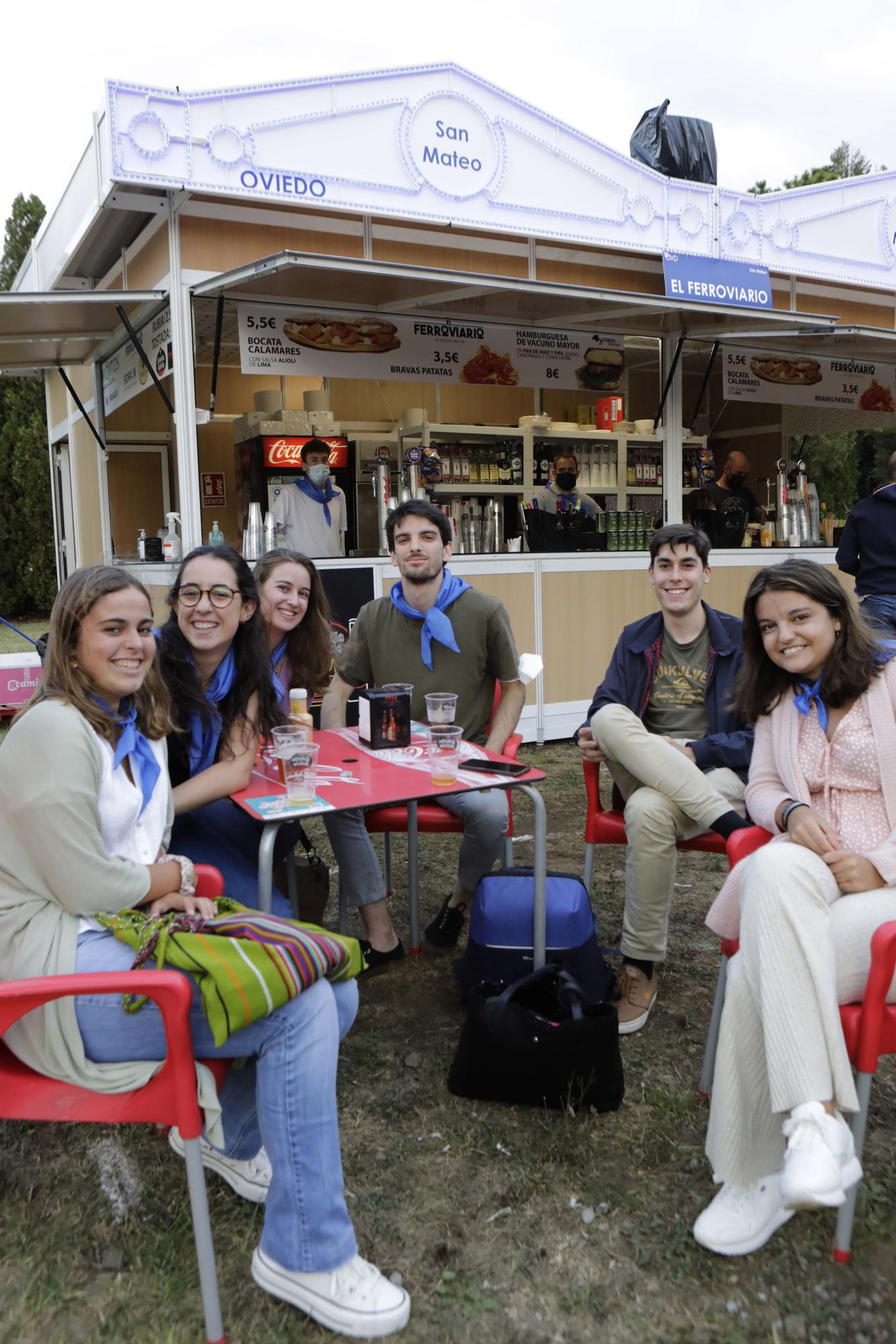 Ambiente en el primer día de San Mateo 2021