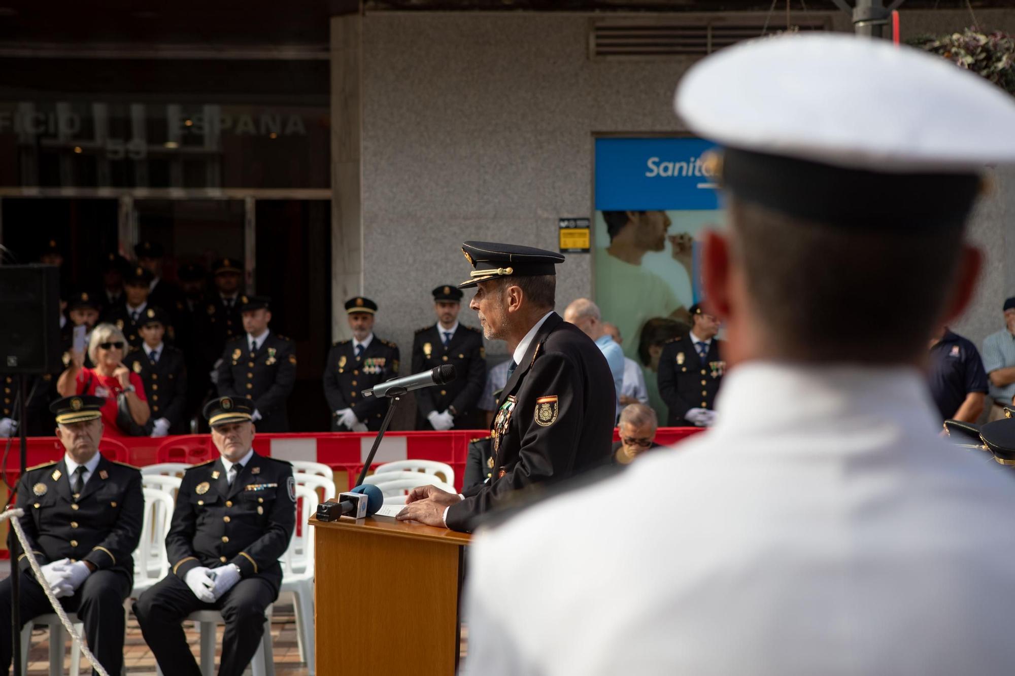 La Policía conmemora en Cartagena el día de los Ángeles Custodios