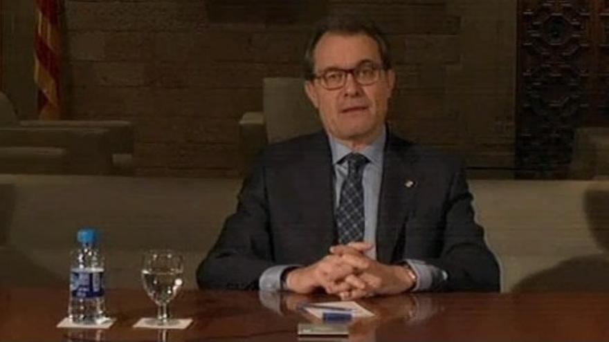 Artur Mas: "Había una actitud de violencia"