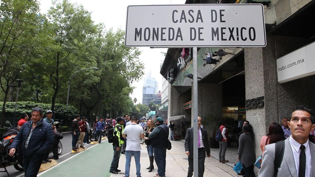 Entrada de la Casa de la Moneda en Ciudad de México