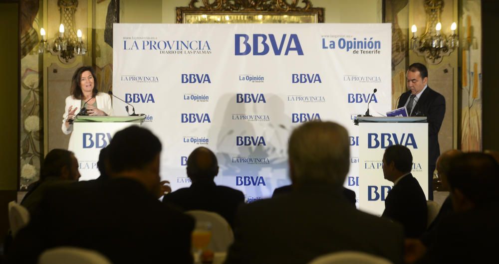 La directora del BBVA España en el Foro EPI