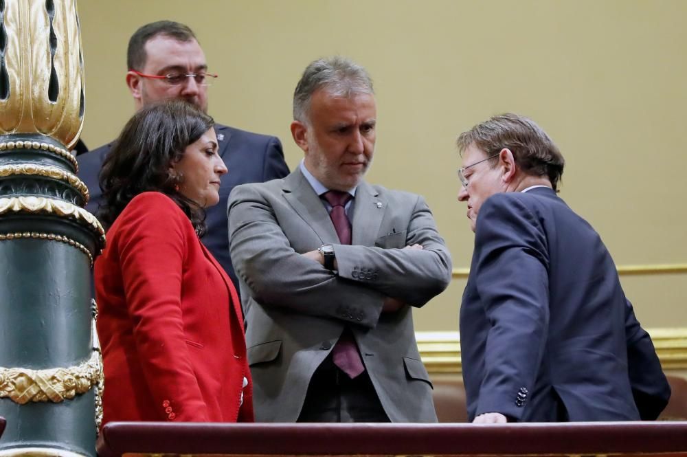 Torres en el debate de investidura de Sánchez