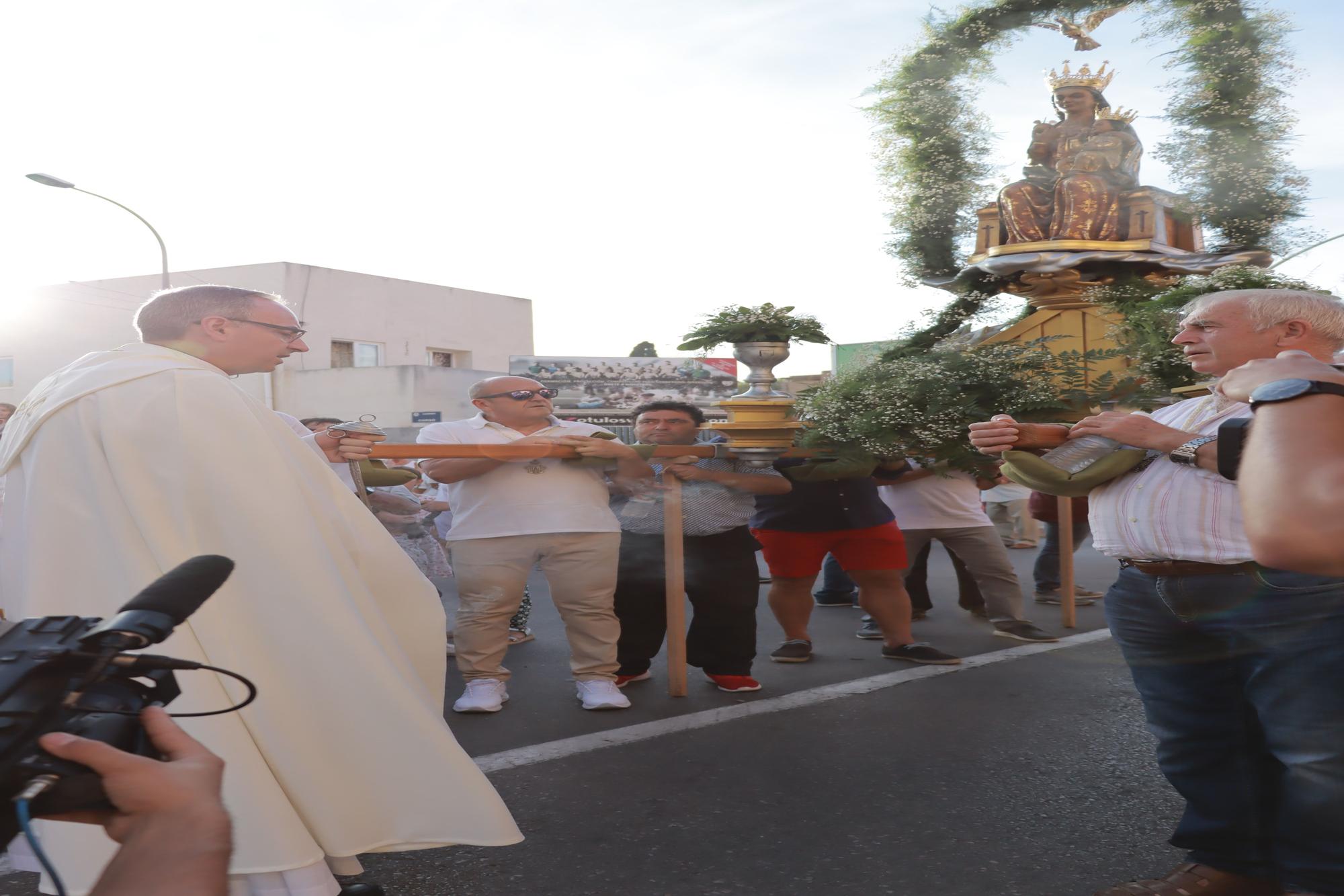 Las fotos de la 'baixà' de la Mare de Déu de Gràcia en Vila-real