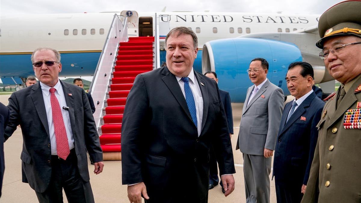 mike pompeo en Pionyang