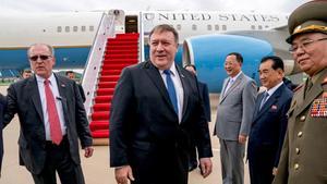 zentauroepp44168797 u s  secretary of state mike pompeo arrives at sunan interna180706100217